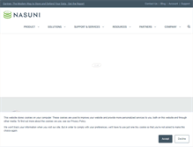 Tablet Screenshot of nasuni.com